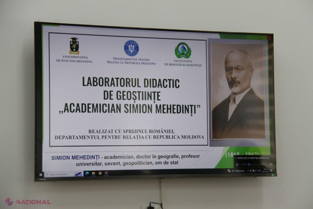 FOTO // Laborator modern de cercetare în domeniul Geoștinței, inaugurat la USM, grație unei finanțări din partea DRRM