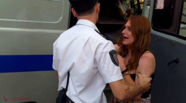 Protest cu bere în fața Președinției