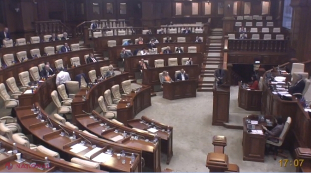 Discursuri de mulțumire și felicirări pentru România în Parlamentul de la Chișinău: Socialiștii au părăsit demonstrativ ședința