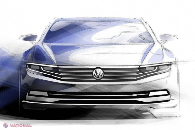 OFICIAL // Cum va arăta viitorul VW PASSAT - primele imagini