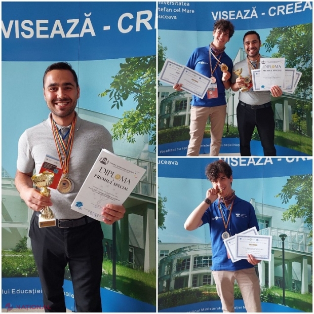 Suceava // Cercetătorii de la USM au obținut două medalii de aur, patru de argint, Cupa și Premiul Special Euroinvent la Salonul Internațional al Inovării și Educației Creative pentru Tineret ICE-USV