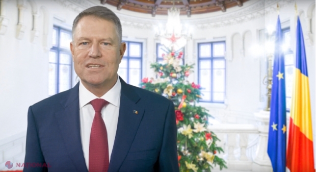 VIDEO // Klaus Iohannis, mesaj de Crăciun: Să ne reîncărcăm cu bucuria de a fi împreună, uniți prin profunzimea compasiunii, solidarității și generozității