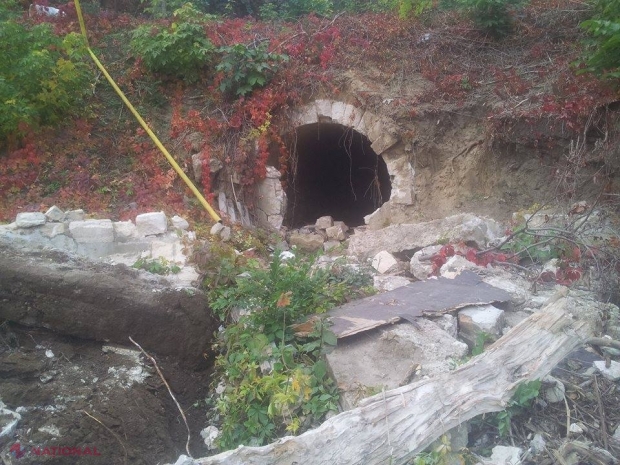 FOTO // CATACOMBE descoperite pe strada N. Testemițanu din Chișinău, în timpul unor săpături: Au fost construite pentru APĂRARE în caz de atac nuclear