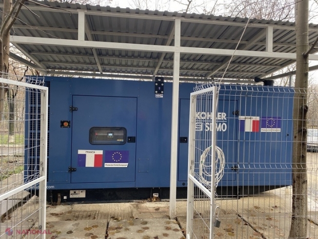 Generator electric, instalat la Institutul de Cardiologie, cu ajutorul fondurilor CNAM: A fost testat cu succes la ultima pană masivă de curent care a afectat R. Moldova