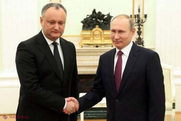 Unul dintre liderii guvernării spune ce PREȚ plătește Dodon Moscovei: „Sprijinul acordat nu este unul pe gratis”