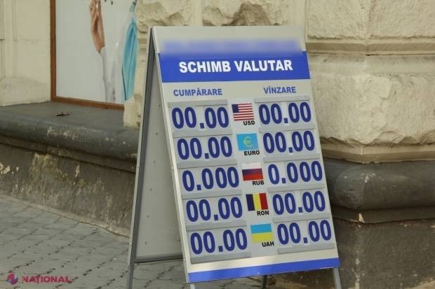 Dolarul și euro, la cea mai MICĂ valoare pe piața valutară a R. Moldova de la începutul anului. Explicația BNM