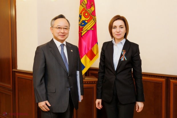 Japonia trimite în R. Moldova 100 de MILIOANE de dolari. Maia Sandu: „Japonia a contribuit la dotarea spitalelor noastre, a ajutat fermierii să procure tehnică agricolă și să aplice tehnologii noi”