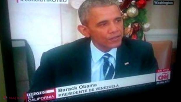 Gafă la CNN: Cum a fost prezentat Barack Obama 