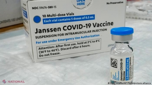 Vaccin administrat într-o SINGURĂ DOZĂ: SUA donează R. Moldova 500 000 de doze de ser Johnson&Johnson 