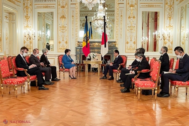 Prim-ministra Natalia Gavrilița, la întâlnirea cu omologul său nipon, Fumio Kishida: „Asistenţa tehnică oferită R. Moldova de către Japonia ne ajută considerabil în realizarea obiectivului de creștere a calității vieții oamenilor”