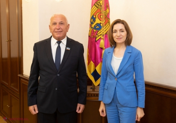 Președinta Maia Sandu i-a transmis președintelui Adunării Populare din Găgăuzia că „avem obiective comune”: „Bunăstarea și siguranța cetățenilor ne poate face mai uniți și mai puternici”