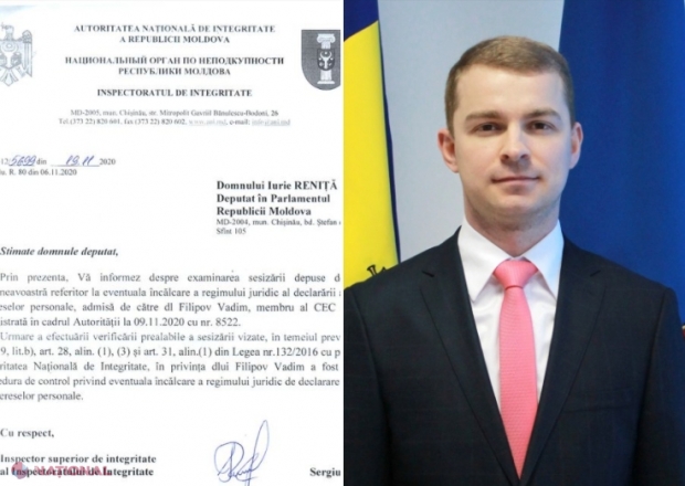 DOC // ANI va verifica AVEREA lui Vadim Filipov, membru CEC din partea PSRM. Acesta ar fi implicat în spălarea de bani din Rusia, prin filiera Bahamas