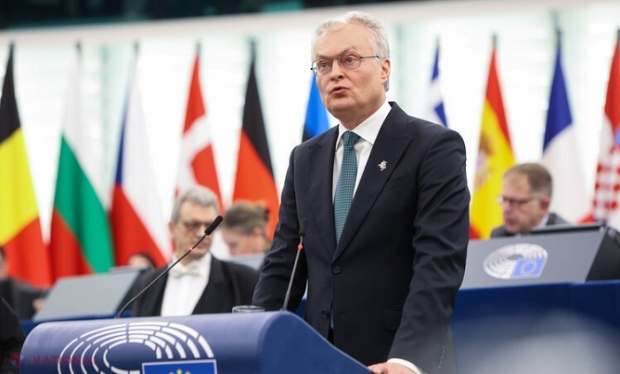 Președintele Lituaniei cere UE să păstreze ușile deschise pentru R. Moldova, Georgia și Ucraina: Istoria arată că cel mai eficient mod de a extinde pacea este extinderea UE