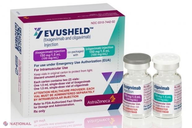 Terapia cu anticorpi AstraZeneca, autorizată în SUA pentru cei care NU reacționează bine la vaccin