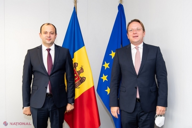 Ministrul de Externe, întrevedere la Bruxelles cu Oliver Varhelyi, comisarul european pentru Vecinătate și Extindere: Chișinăul vrea „o nouă agendă de asociere” între R. Moldova și UE