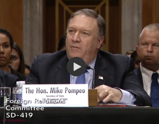 VIDEO // R. Moldova, POMENITĂ de Mike Pompeo în contextul unei posibile IMPLICĂRI a Rusiei în scrutinul parlamentar