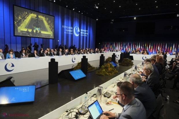 Registrul daunelor cauzate de invadarea Ucrainei de către Rusia, susținut de R. Moldova. Președinta Maia Sandu, discurs la Summitul CoE din Islanda: „Cea mai sigură cale de a ne consolida democrația este aderarea la UE”