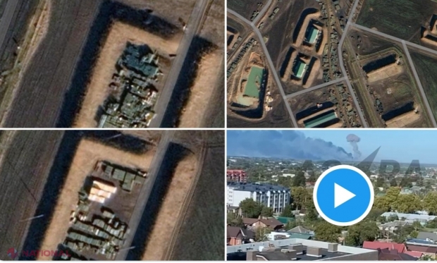 VIDEO // „Ploaie” de drone ucrainene, deasupra Rusiei
