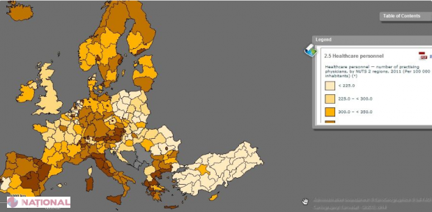 Harta care arată că cetățenii români sunt în pericol