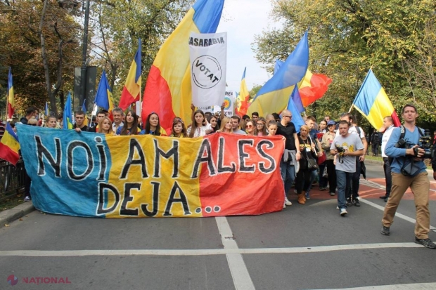 Reportaj EMOȚIONANT // Zeci de mii de tineri au cerut UNIREA, la București