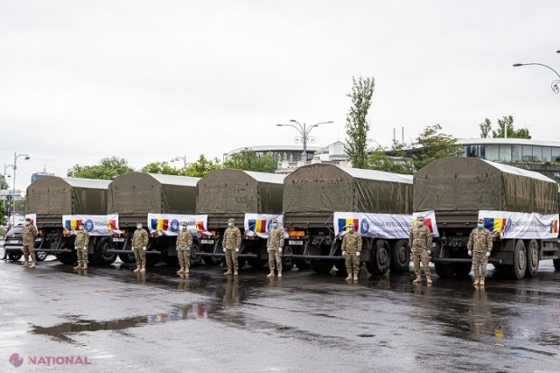 DOC // Centrul Chișinăului, ocupat de „Ziua Rusiei”: Ajutorul României, întâmpinat de către Chicu la marginea capitalei, iar Dodon va merge să prezinte un camion la IMU