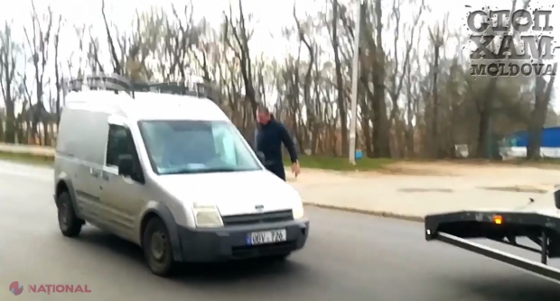 VIDEO // Caz ÎNGROZITOR la Chișinău. Un șofer „cu relații în poliție” i-a spart geamul unui tânăr și l-ar fi amenințat cu MOARTEA