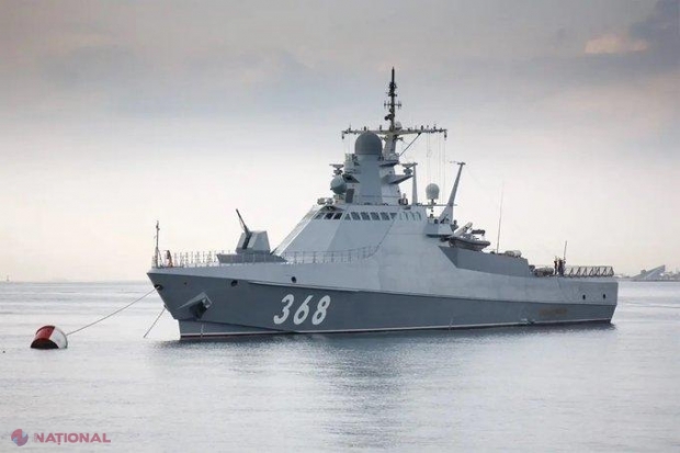 Forțele armate ucrainene au distrus o navă de război rusă, în Marea Neagră