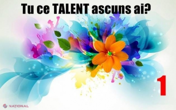 TEST // Alege o imagine şi vezi ce TALENT ASCUNS ai