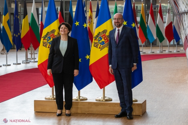 Președintele Consiliului European, după întrevederea cu premierul Gavrilița: „Moldova este un partener important și PRIORITAR pentru UE. Vom sprijini în continuare agenda de reforme ambițioase”