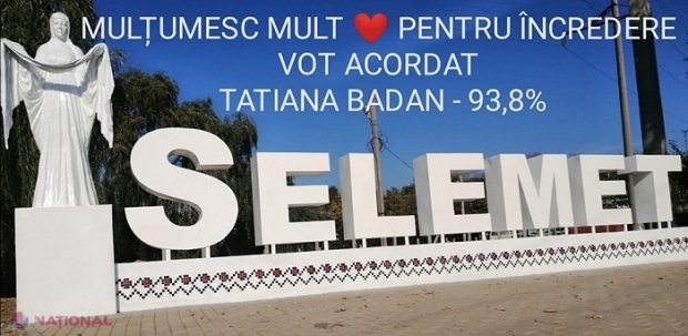 Primarul care și-a „bătut” contracandidatul cu 93,83% din voturi