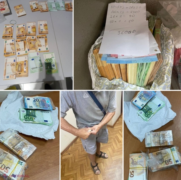 Pleacă BANII din R. Moldova. Două persoane au încercat să scoată ILEGAL din republică zeci de mii de euro
