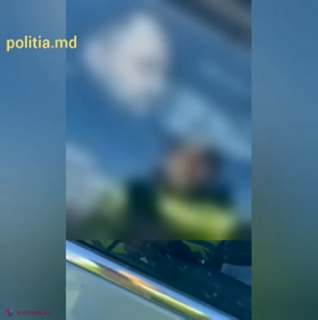 INCONȘTIENȚĂ // S-a lăsat urmărit de Poliție zeci de kilometri, gonind cu viteză mare pe traseul Chișinău-Leușeni, iar apoi a îndreptat o armă spre polițist, în prezența unui copil de patru ani