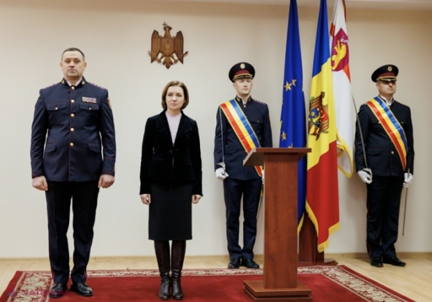 DOC // Grad de GENERAL-maior, conferit de Maia Sandu: Ordine și medalii pentru mai mulți angajați ai SPPS