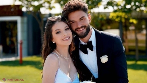 Cleopatra Stratan și Edward Sanda, cununie religioasă la Chișinău. „Sunteți doi tineri atât de frumoși și curați