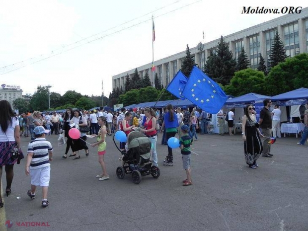 Chișinău: Pe 9 mai vom sărbători Ziua Europei