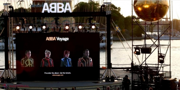 Abba lansează un nou album și anunță un concert cu versiuni digitale ale membrilor trupei