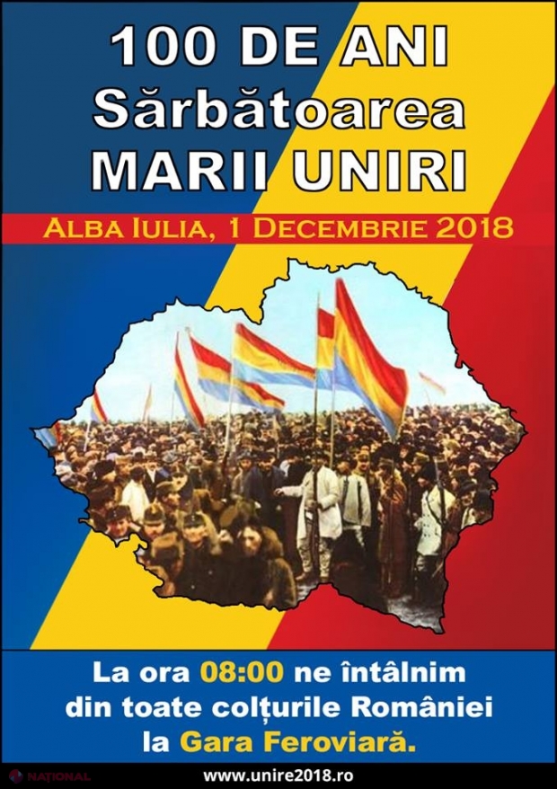 Românii de pe ambele maluri ale Prutului, invitați să meargă pe 1 decembrie la Alba Iulia: „Vom merge zeci de mii de oameni din toate colțurile țării, de la Chișinău și până la Carei”