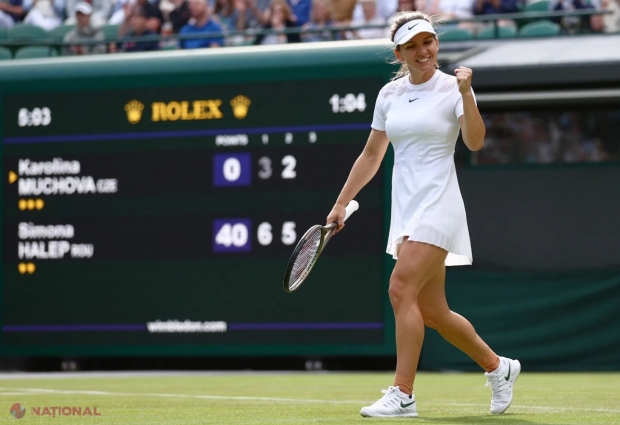 VIDEO // Simona Halep a făcut instrucție cu Paula Badosa la Wimbledon 2022. Românca va da piept cu Amanda Anisimova în sferturile de finală