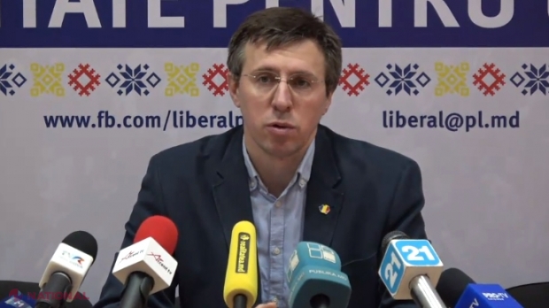 VIDEO // Liberalul Chirtoacă insistă că PSRM trebuie exclus din cursa electorală: „Nu este de glumă. Se încalcă FLAGRANT legea și CEC ar fi trebuit să se autosesizeze”