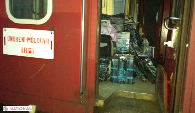 Țigări de contrabandă pe ruta Ungheni-Iași