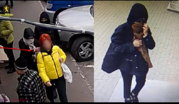 VIDEO // Furau portmonee și telefoane de la persoane în locuri aglomerate și fugeau de la locul faptei cu un „BMW”: Trei indivizi, care s-au îmbogățit cu 200 000 de lei, reținuți de Poliție