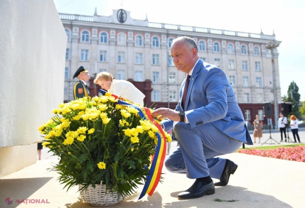 DOC // Primăria Chișinău a alocat sute de MII de lei pentru restaurarea unui monument sovietic, pentru ca Dodon să-și organizeze „sărbătoare” pe 24 august