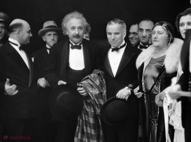 Replici ISTORICE // Ce a spus Albert Einstein, când s-a întâlnit cu Charlie Chaplin?