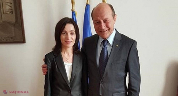 Maia Sandu nu-l MENAJEAZĂ pe Băsescu: „În România s-au epuizat funcțiile și a venit în R. Moldova. Nu sunt de acord că R. Moldova nu va adera niciodată la UE”