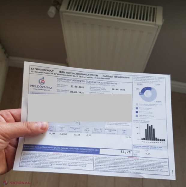 Federația Rusă SCUMPEȘTE gazele naturale pentru R. Moldova, iar moldovenii ar putea să achite facturi mai mari cu 35%