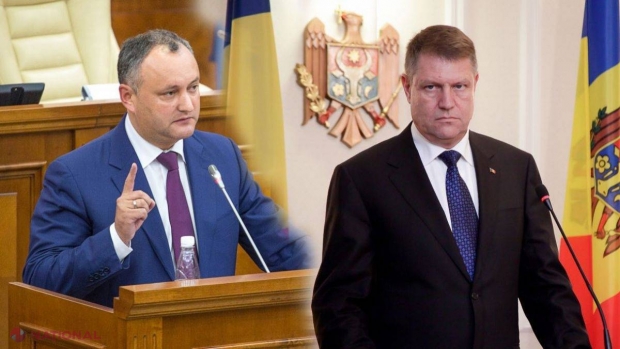 VIDEO // RĂSPUNSUL lui Klaus Iohannis la INVITAȚIA lui Igor Dodon de a întreprinde o vizită oficială în R. Moldova