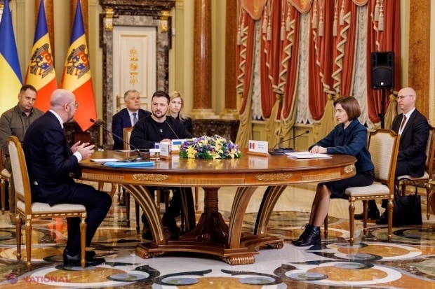 Maia Sandu, la Kiev: „Ar fi greşit să spunem că, atâta timp cât conflictul transnistrean nu este rezolvat, nu putem face parte din UE, pentru că, în acest caz, Putin ar avea drept de veto în R. Moldova”