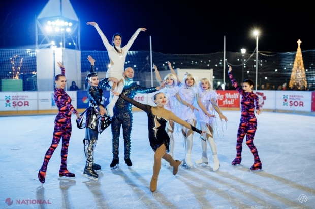 FOTO // La „Orheiland” s-a redeschis cel mai MARE PATINOAR din R. Moldova. Intrarea este GRATIS!