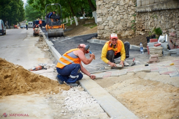 FOTO // Orheiul s-a transformat într-un mare șantier de construcție