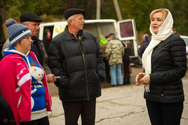 Inna Popenco le-a vorbit oamenilor despre proiecte sale reale, în vederea soluționării problemelor moldovenilor